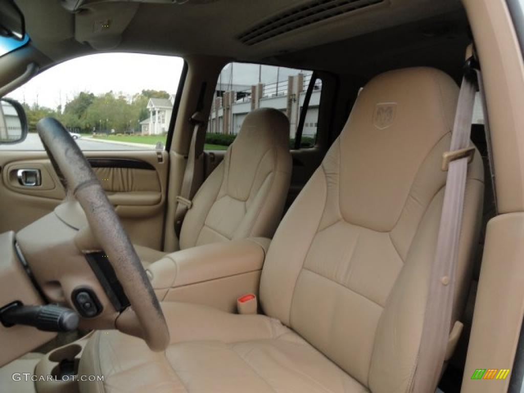 Camel Interior 2000 Dodge Durango SLT 4x4 Photo #38990961