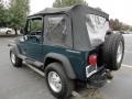 1995 Emerald Green Pearl Jeep Wrangler S 4x4  photo #4