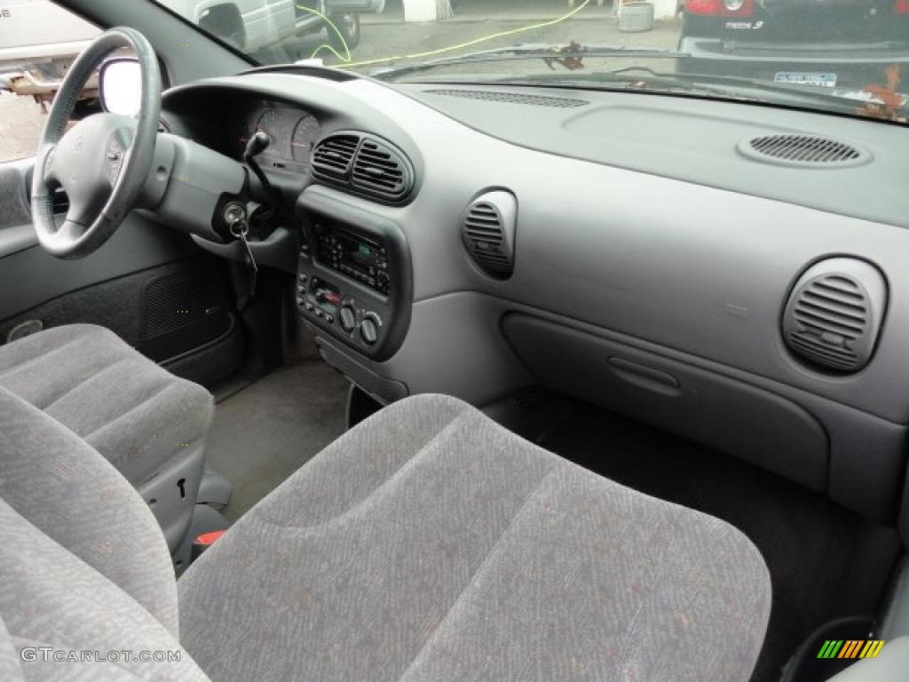 Mist Gray Interior 2000 Dodge Grand Caravan Sport Photo #38991745