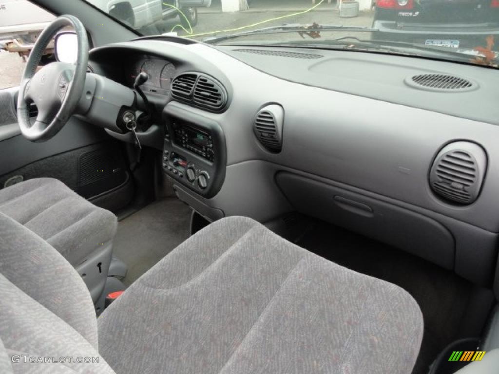 Mist Gray Interior 2000 Dodge Grand Caravan Sport Photo