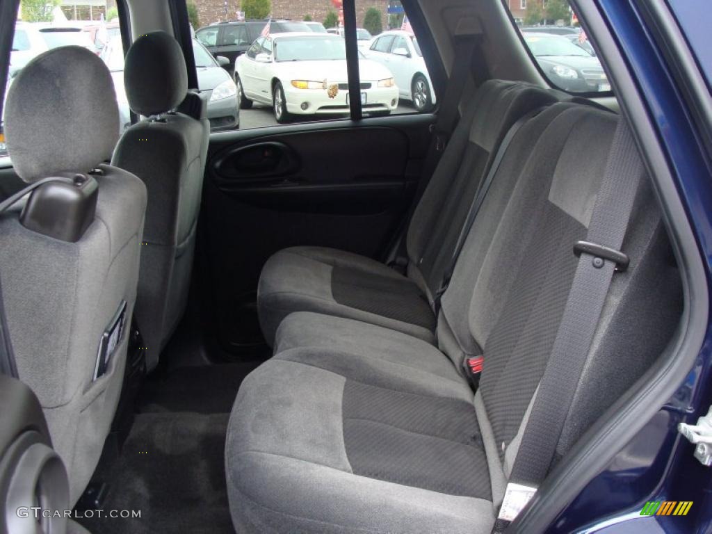 Ebony Interior 2008 Chevrolet TrailBlazer SS 4x4 Photo #38991793