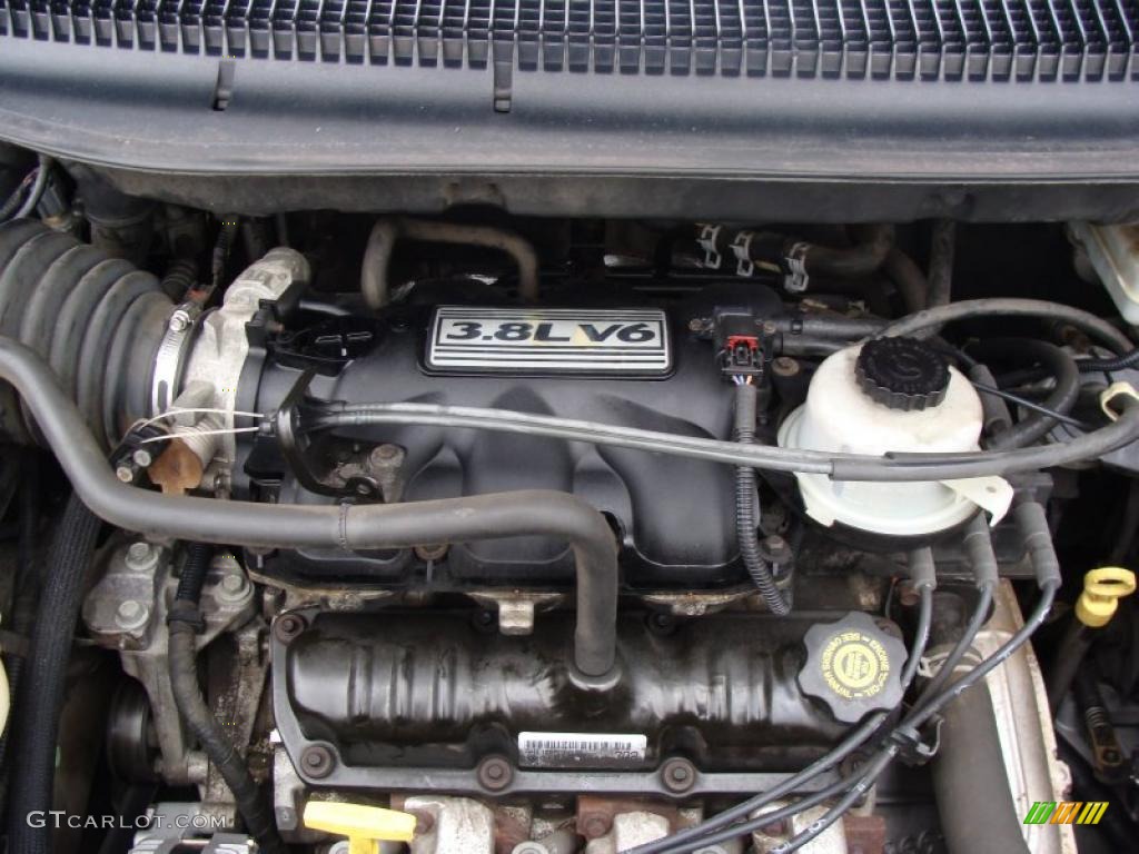 2003 Chrysler Town & Country LX 3.8L OHV 12V V6 Engine Photo #38992325