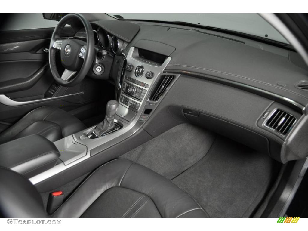 2009 Cadillac CTS Sedan Ebony Dashboard Photo #38993557