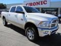 2011 Bright White Dodge Ram 2500 HD Laramie Crew Cab 4x4  photo #1