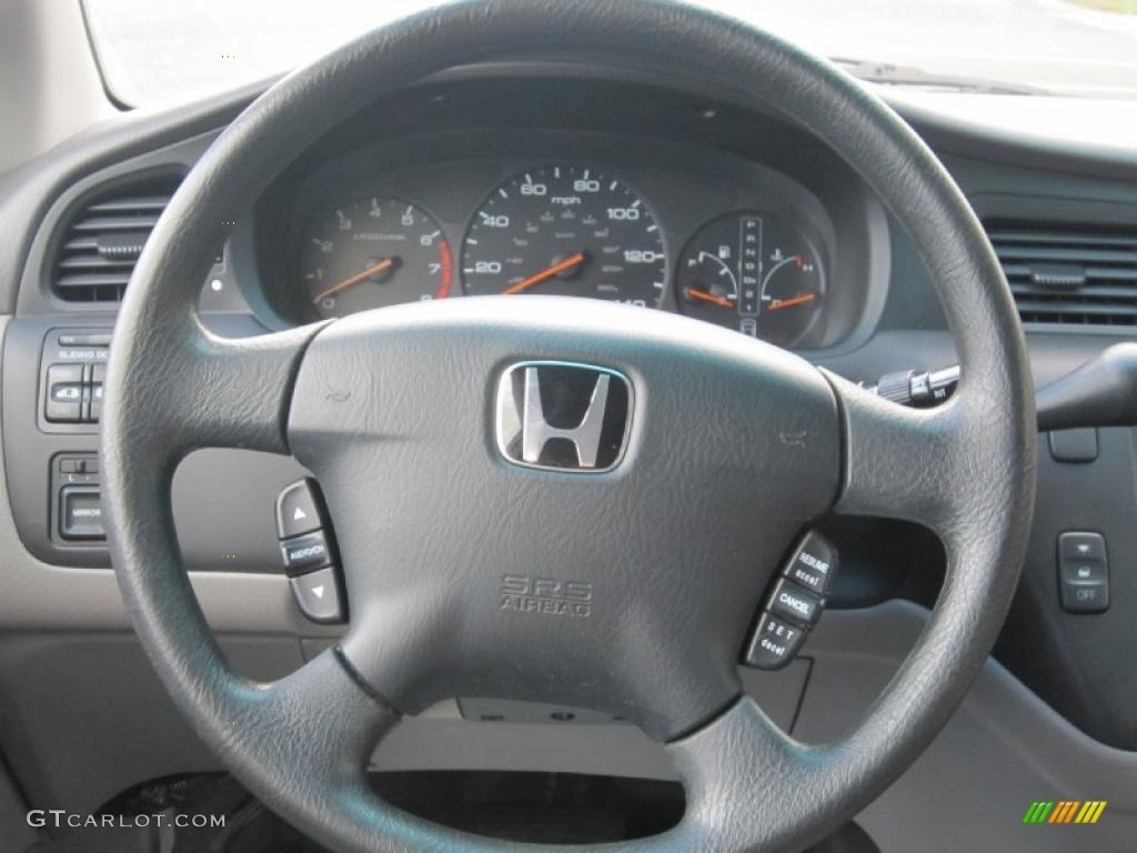 2003 Honda Odyssey EX-L Quartz Steering Wheel Photo #38993865