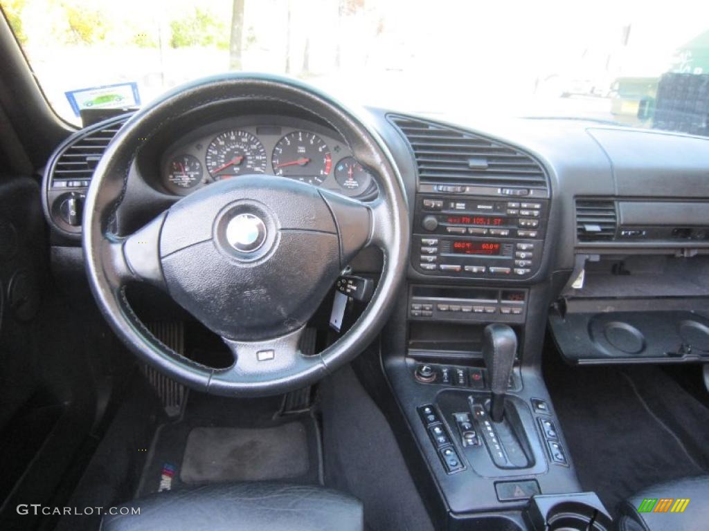 1999 BMW M3 Convertible Black Dashboard Photo #38994322