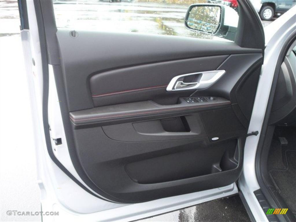 2011 GMC Terrain SLE Jet Black Door Panel Photo #38994622