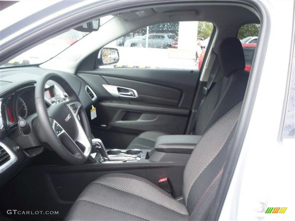 Jet Black Interior 2011 GMC Terrain SLE Photo #38994630