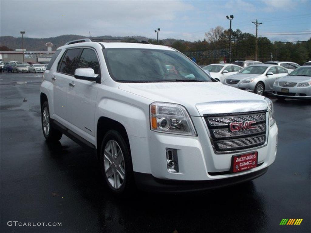 Olympic White 2011 GMC Terrain SLT Exterior Photo #38994822