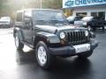 2010 Natural Green Pearl Jeep Wrangler Sahara 4x4  photo #2