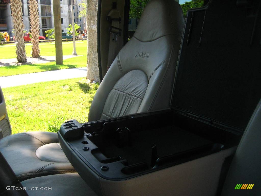 2000 F350 Super Duty Lariat Crew Cab Dually - Woodland Green Metallic / Medium Parchment photo #43
