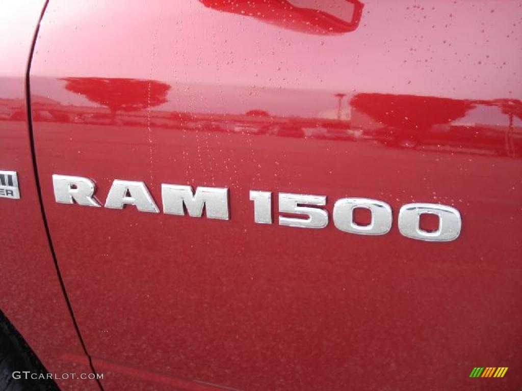 2011 Ram 1500 Laramie Quad Cab 4x4 - Deep Cherry Red Crystal Pearl / Dark Slate Gray/Medium Graystone photo #19