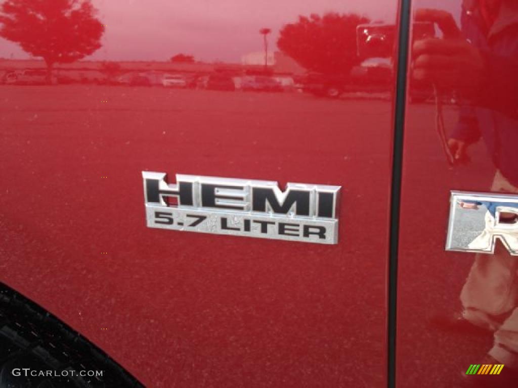 2011 Ram 1500 Laramie Quad Cab 4x4 - Deep Cherry Red Crystal Pearl / Dark Slate Gray/Medium Graystone photo #20