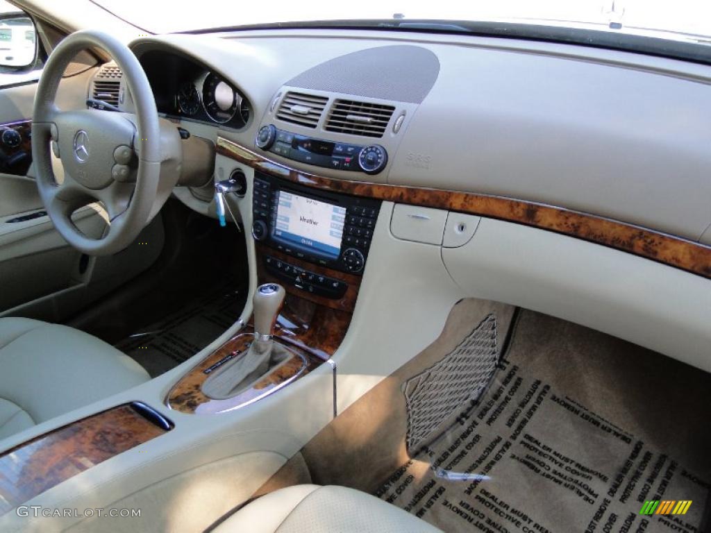 Cashmere Interior 2008 Mercedes-Benz E 350 Sedan Photo #38997134