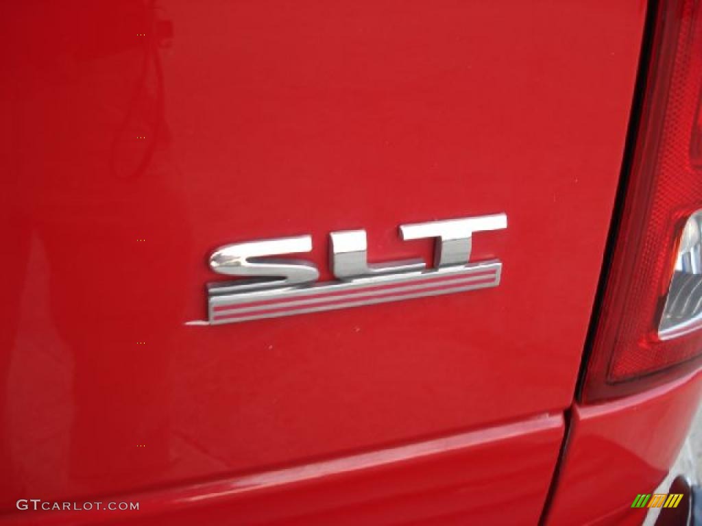 2005 Ram 1500 SLT Quad Cab - Flame Red / Dark Slate Gray photo #14
