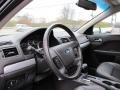 2008 Ford Fusion Charcoal Black/Red Interior Steering Wheel Photo