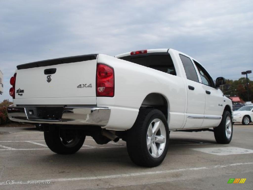 Bright White 2008 Dodge Ram 1500 Big Horn Edition Quad Cab 4x4 Exterior Photo #38998670