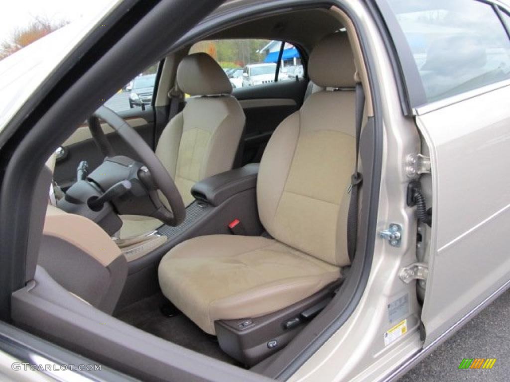 Cocoa/Cashmere Interior 2010 Chevrolet Malibu LT Sedan Photo #39000358
