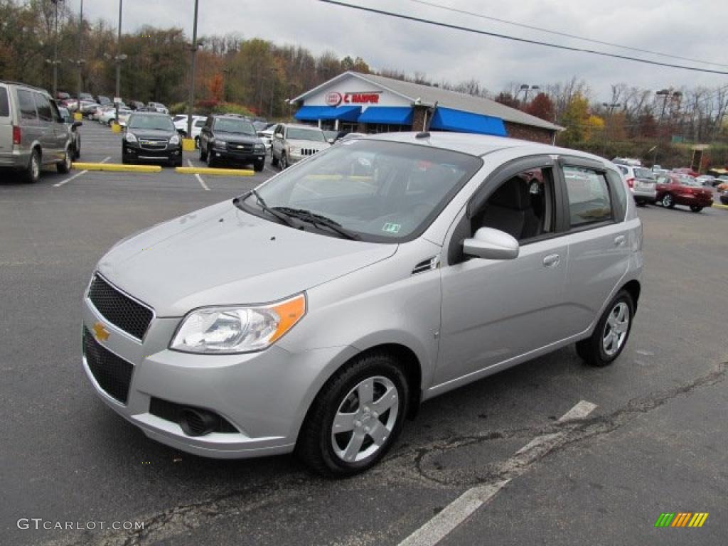 Cosmic Silver 2009 Chevrolet Aveo Aveo5 LS Exterior Photo #39000522