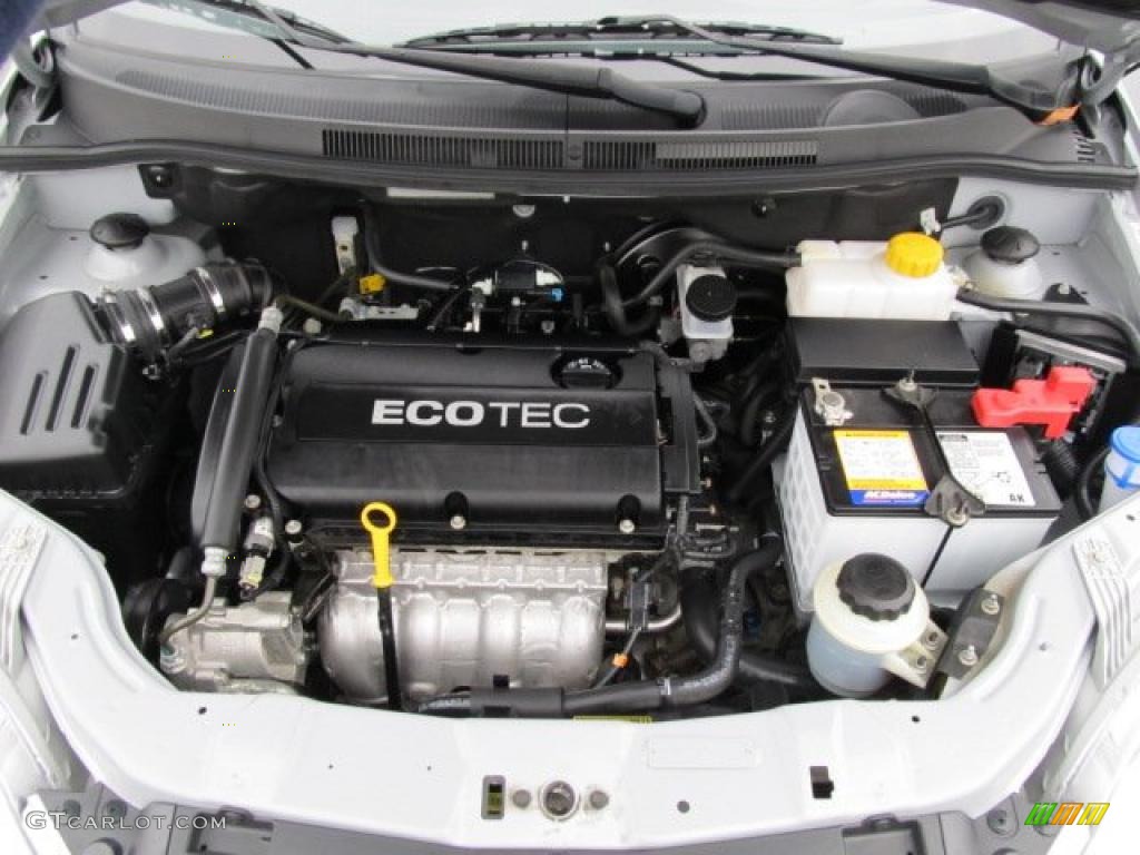 2009 Chevrolet Aveo Aveo5 LS 1.6 Liter DOHC 16-Valve VVT Ecotec 4 Cylinder Engine Photo #39000562