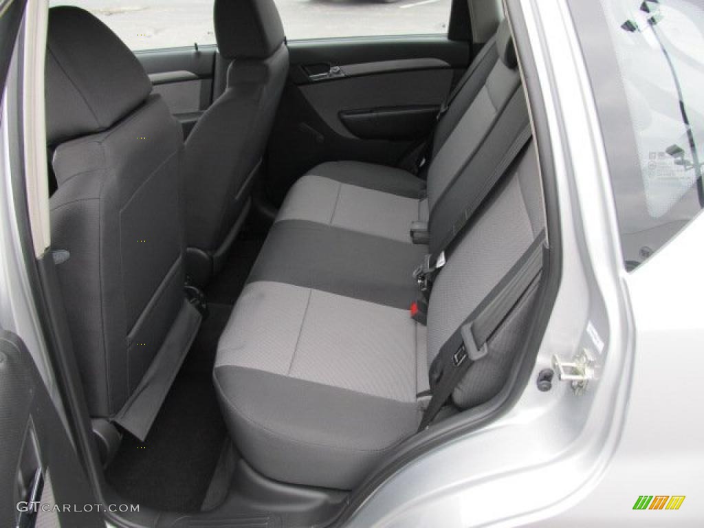 Charcoal Interior 2009 Chevrolet Aveo Aveo5 Ls Photo