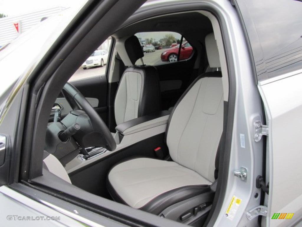 Jet Black/Light Titanium Interior 2010 Chevrolet Equinox LTZ AWD Photo #39001626