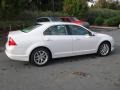 2010 White Platinum Tri-coat Metallic Ford Fusion SEL V6  photo #4