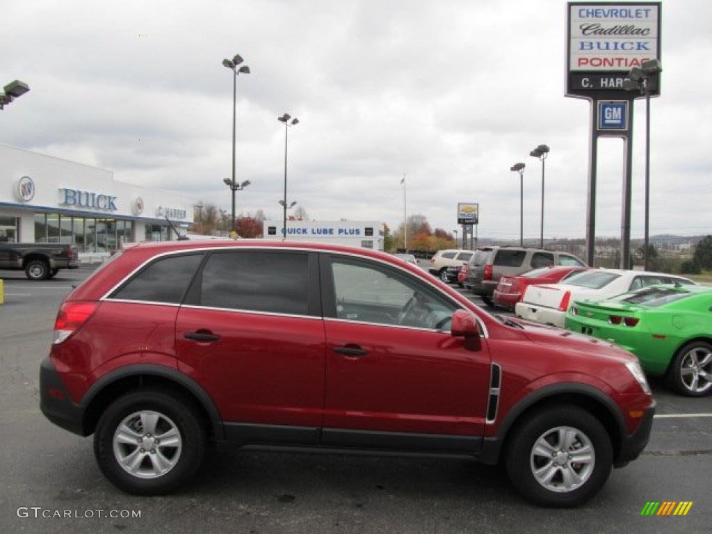 2010 VUE XE - Crystal Red Tintcoat / Gray photo #2