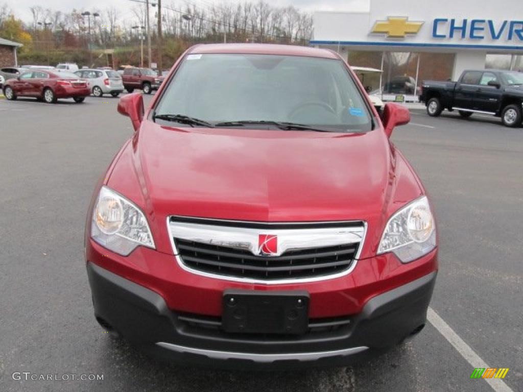 2010 VUE XE - Crystal Red Tintcoat / Gray photo #4