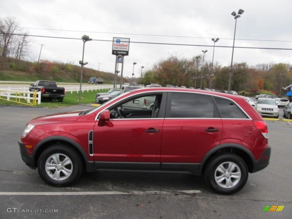 2010 VUE XE - Crystal Red Tintcoat / Gray photo #6