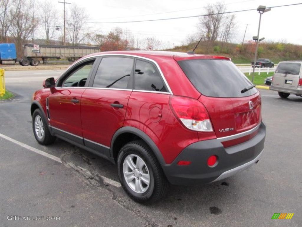 2010 VUE XE - Crystal Red Tintcoat / Gray photo #7