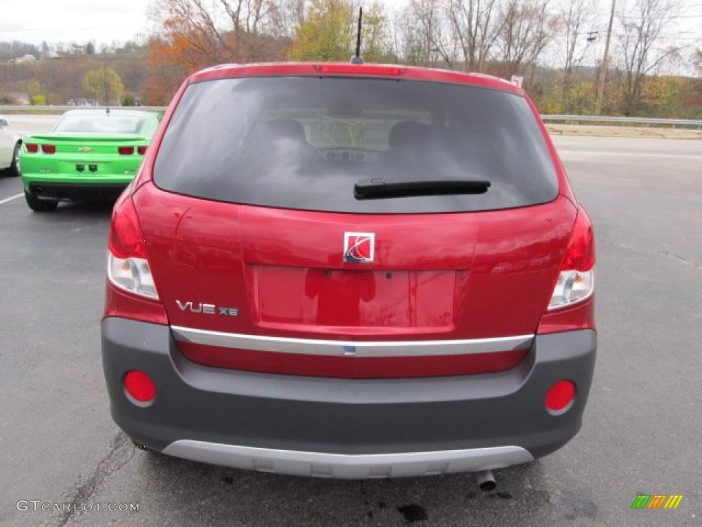 2010 VUE XE - Crystal Red Tintcoat / Gray photo #8