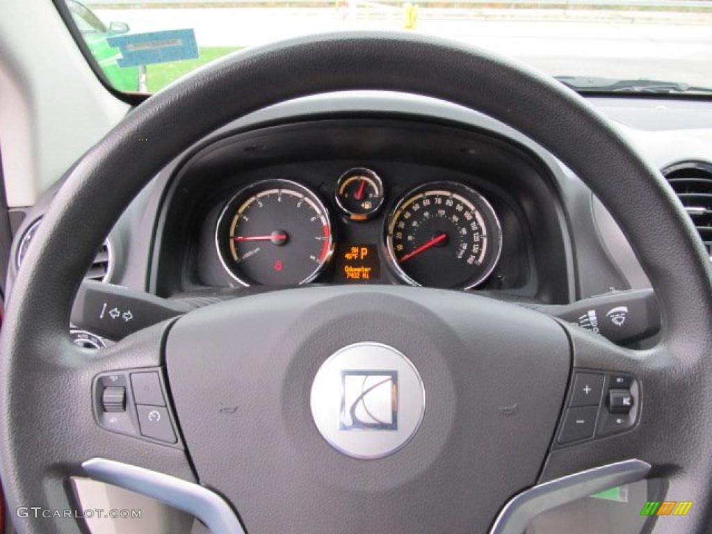 2010 Saturn VUE XE Gray Steering Wheel Photo #39002986