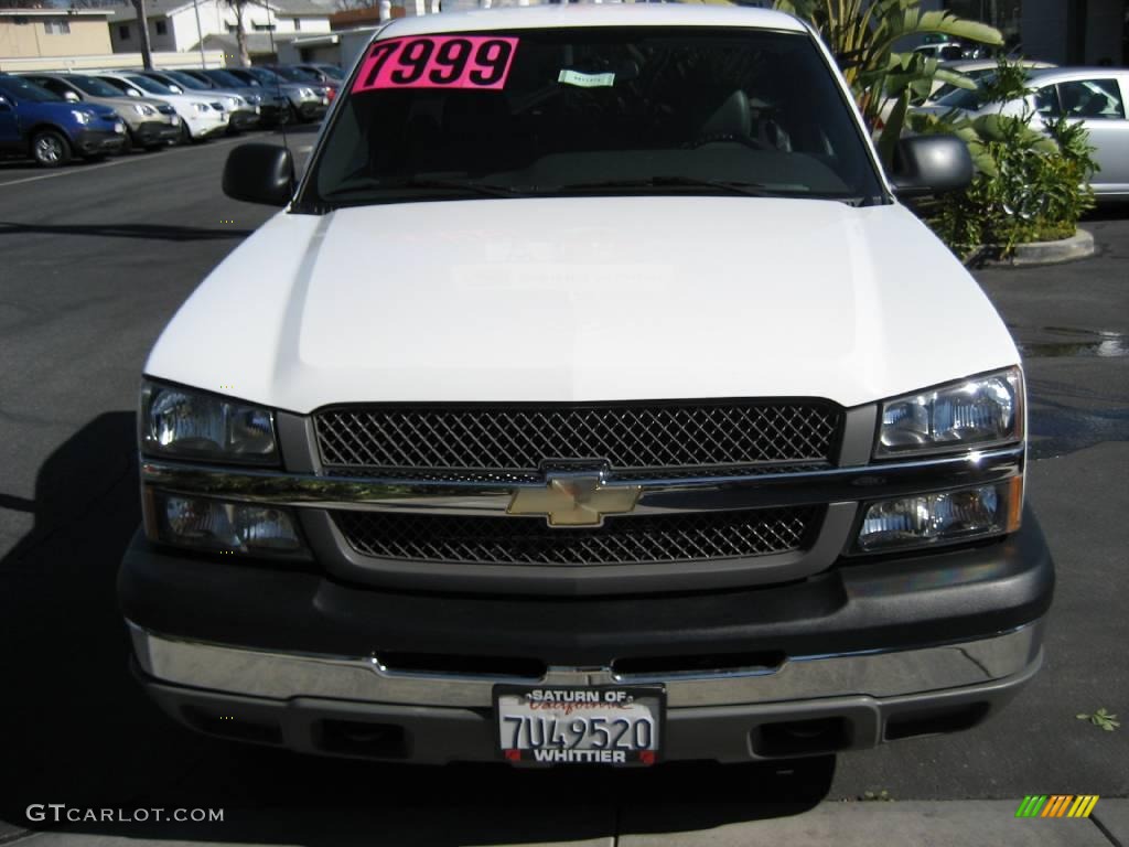 2005 Silverado 1500 Regular Cab - Summit White / Dark Charcoal photo #1