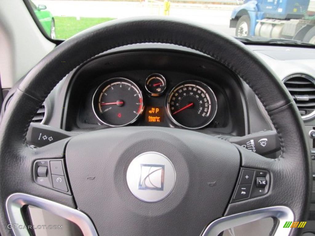 2010 Saturn VUE XE Gray Steering Wheel Photo #39003242