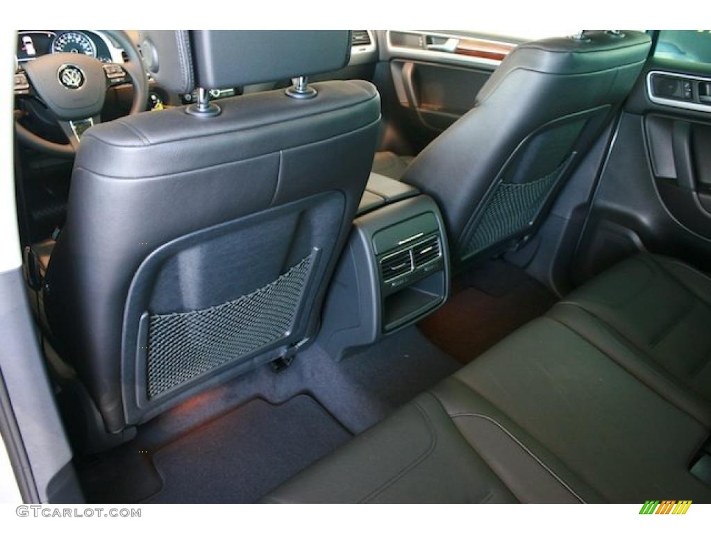 Black Anthracite Interior 2011 Volkswagen Touareg VR6 FSI Lux 4XMotion Photo #39003898