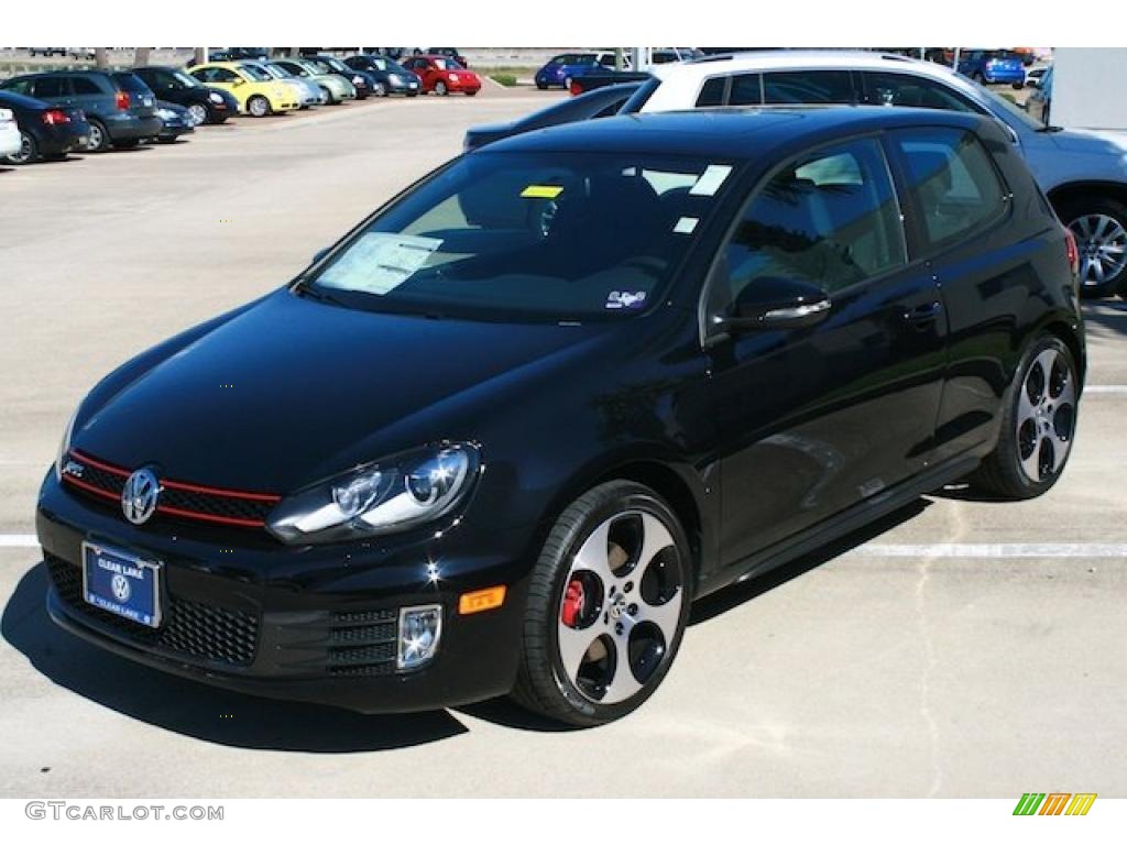 Deep Black Metallic 2011 Volkswagen GTI 2 Door Exterior Photo #39004578