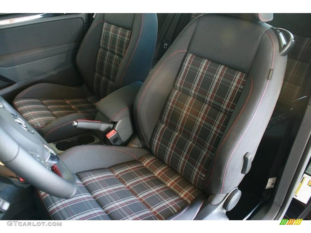 Interlagos Plaid Cloth Interior 2011 Volkswagen GTI 2 Door Photo #39004630