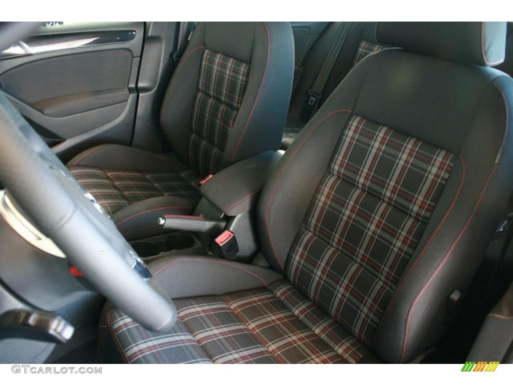 Interlagos Plaid Cloth Interior 2011 Volkswagen GTI 4 Door Photo #39004698