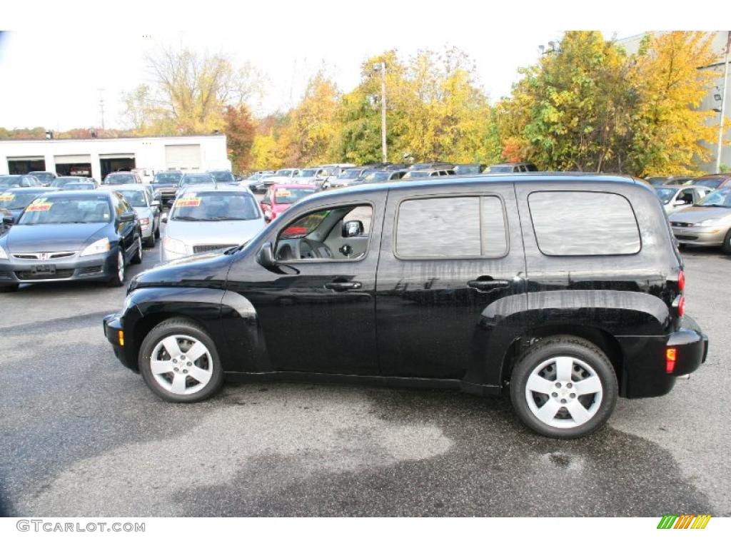 Black 2009 Chevrolet HHR LS Exterior Photo #39005318
