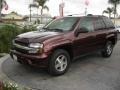 2006 Bordeaux Red Metallic Chevrolet TrailBlazer LS  photo #3