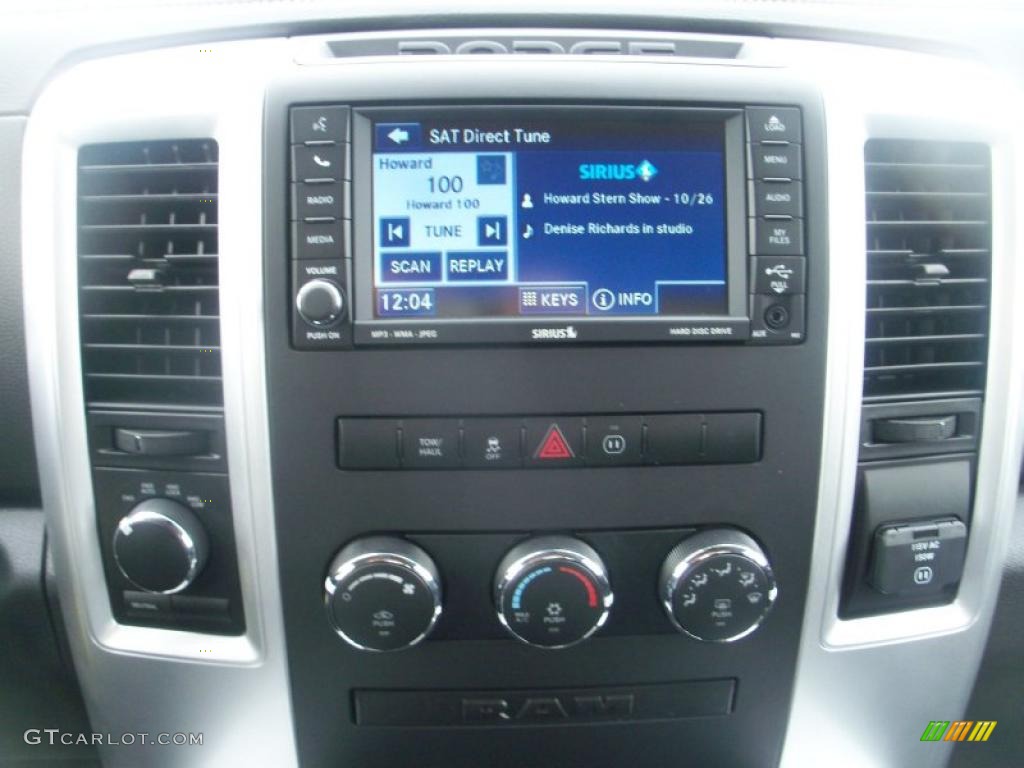 2011 Dodge Ram 1500 Sport Regular Cab 4x4 Controls Photo #39006759