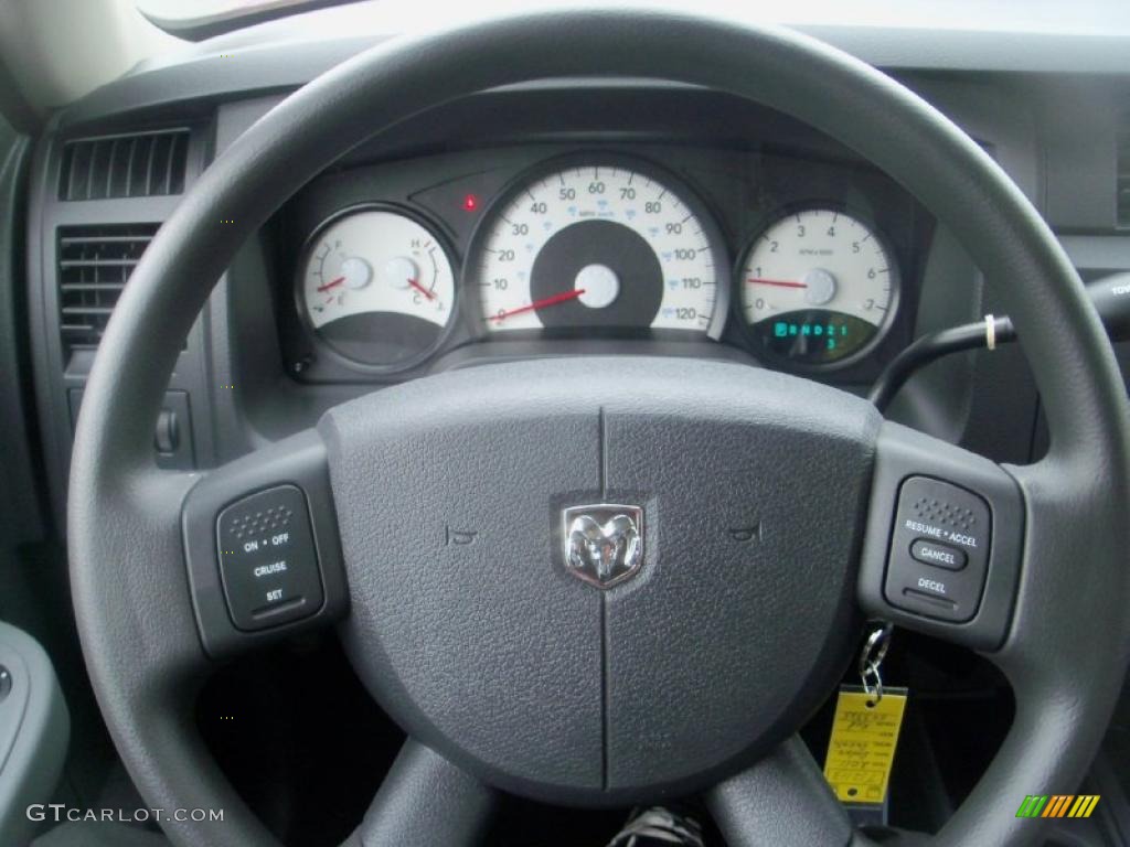 2011 Dodge Dakota Big Horn Extended Cab Steering Wheel Photos