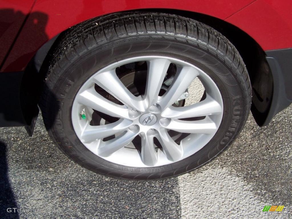 2011 Hyundai Tucson Limited Wheel Photo #39007919