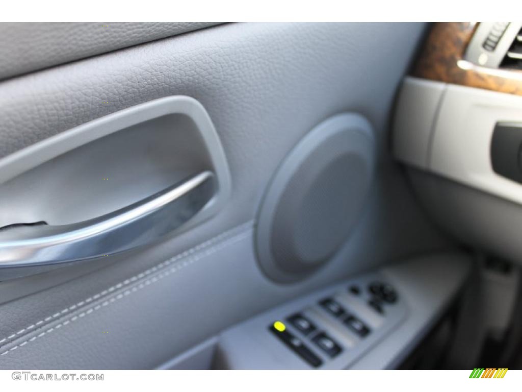 2007 3 Series 335xi Sedan - Titanium Silver Metallic / Grey photo #28