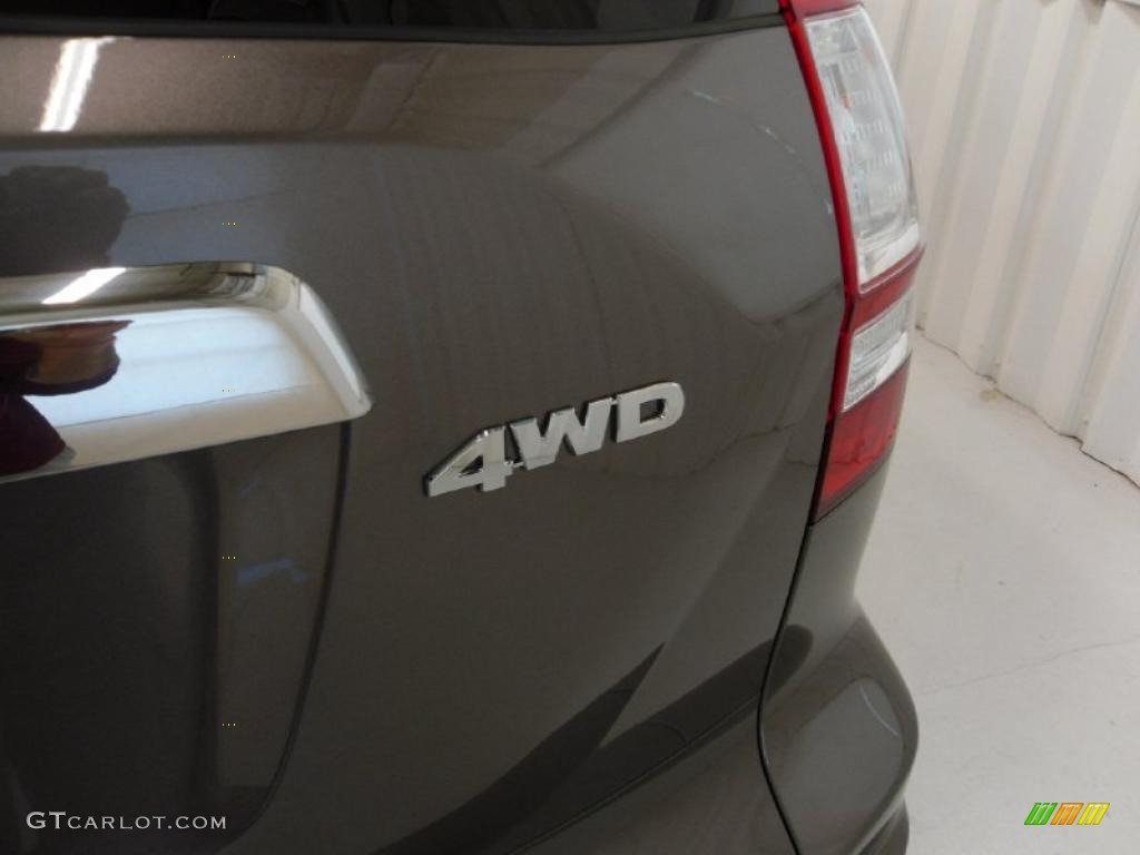 2011 CR-V EX 4WD - Urban Titanium Metallic / Ivory photo #4