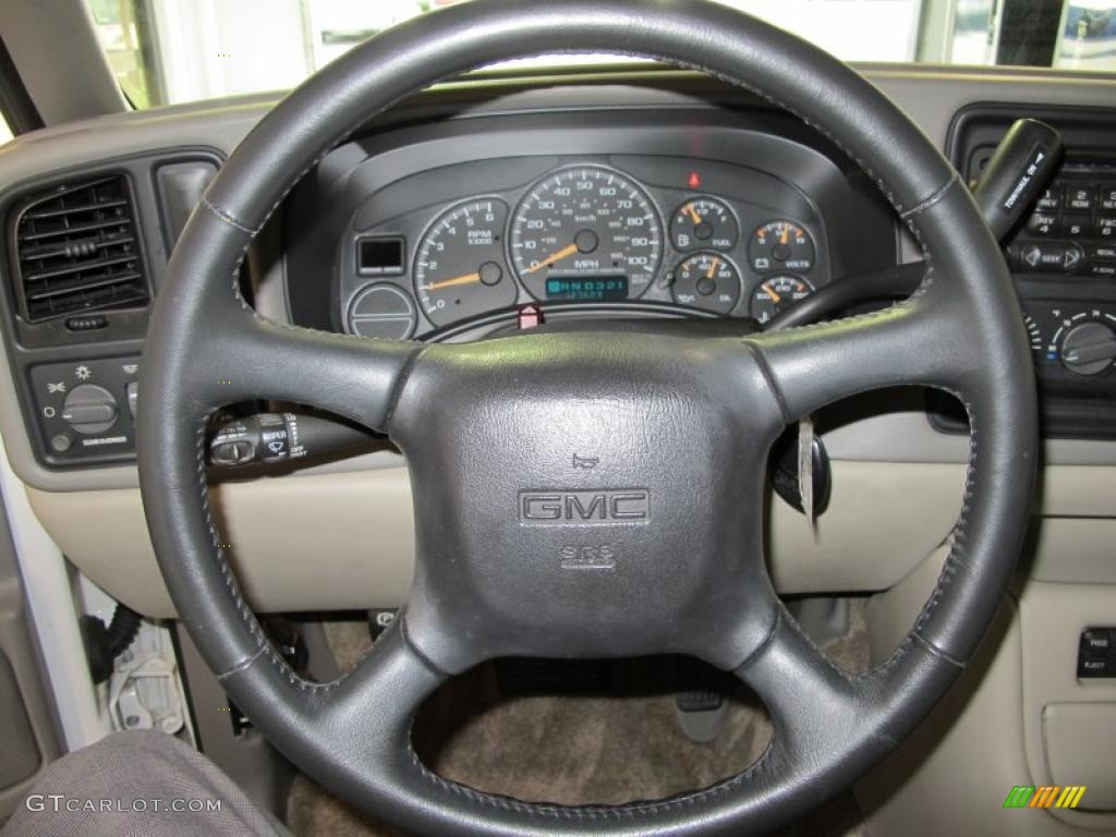 2002 Yukon SLT - Summit White / Neutral/Shale photo #21