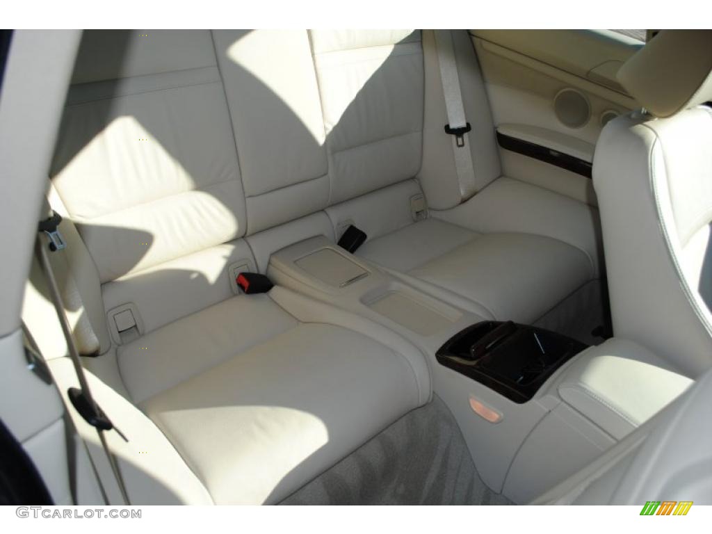 Cream Beige Interior 2008 BMW 3 Series 335i Coupe Photo #39014531