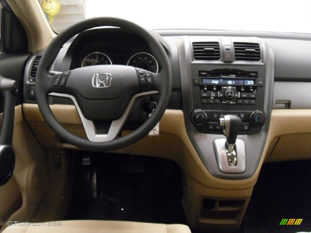 2010 Honda CR-V EX Ivory Dashboard Photo #39014647