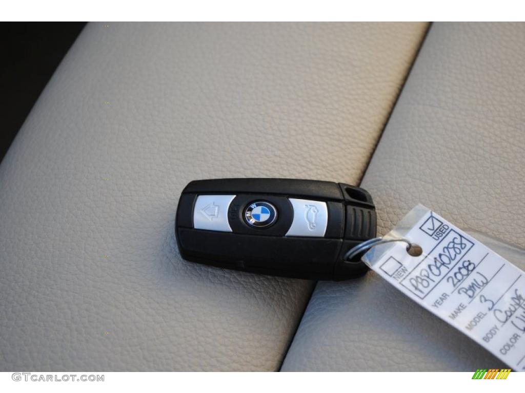 2008 3 Series 335i Coupe - Alpine White / Cream Beige photo #20
